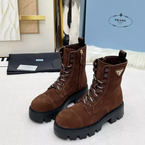 Replica Prada Boots For Women #1374306 $115.00 USD for Wholesale
