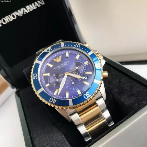 Armani Watches For Men #1374311 $42.00 USD, Wholesale Replica Armani Watches