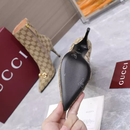 Replica Gucci Boots For Women #1374313 $135.00 USD for Wholesale
