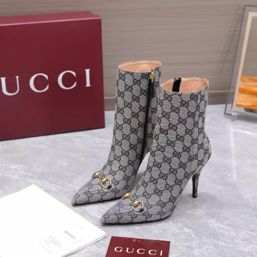 Replica Gucci Boots For Women #1374314 $135.00 USD for Wholesale