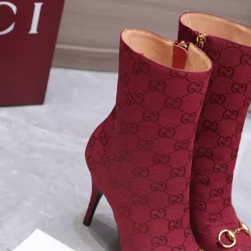 Replica Gucci Boots For Women #1374315 $135.00 USD for Wholesale