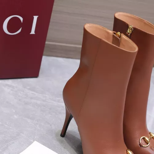Replica Gucci Boots For Women #1374316 $135.00 USD for Wholesale