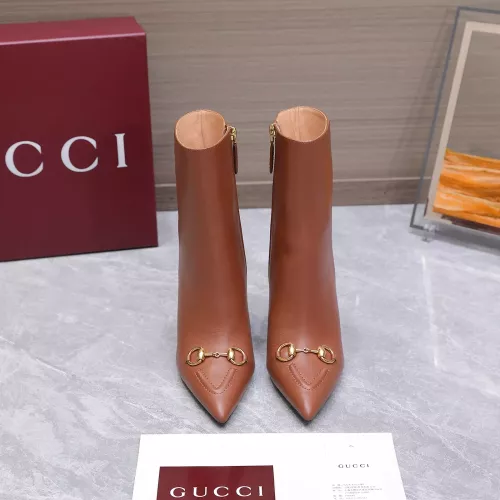 Replica Gucci Boots For Women #1374316 $135.00 USD for Wholesale