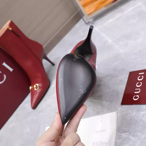 Replica Gucci Boots For Women #1374317 $135.00 USD for Wholesale
