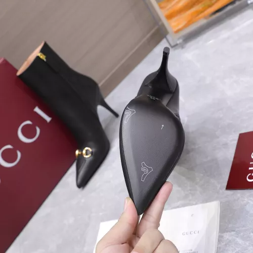 Replica Gucci Boots For Women #1374318 $135.00 USD for Wholesale