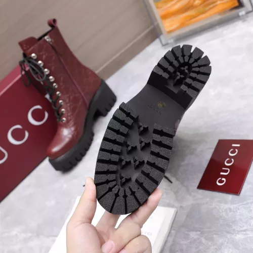 Replica Gucci Boots For Women #1374320 $155.00 USD for Wholesale