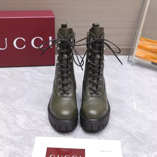 Replica Gucci Boots For Women #1374321 $155.00 USD for Wholesale