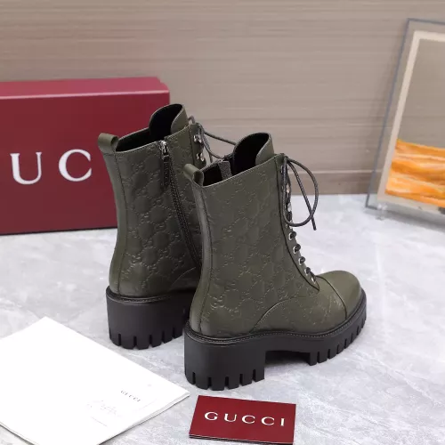Replica Gucci Boots For Women #1374321 $155.00 USD for Wholesale