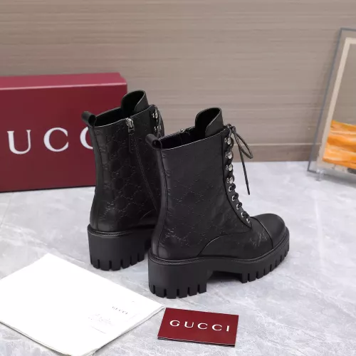 Replica Gucci Boots For Women #1374322 $155.00 USD for Wholesale