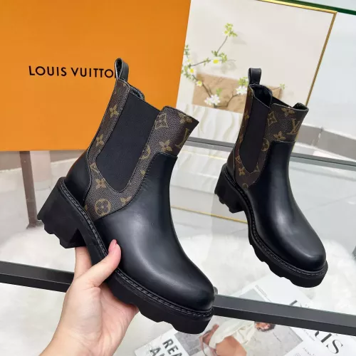 Louis Vuitton Boots For Women #1374327 $98.00 USD, Wholesale Replica Louis Vuitton Boots