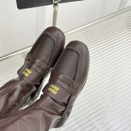 Replica MIU MIU Boots For Women #1374339 $122.00 USD for Wholesale