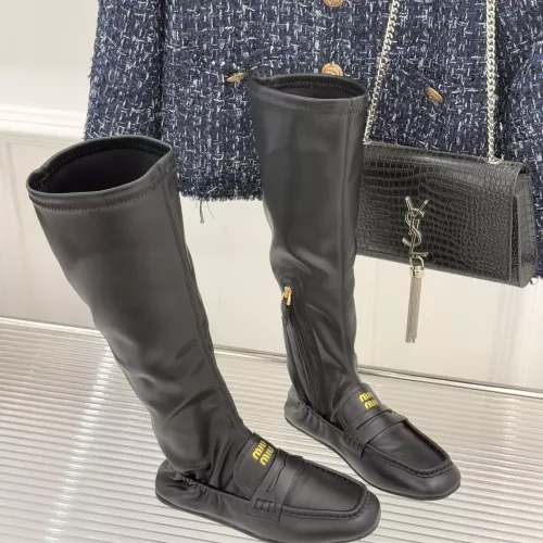 MIU MIU Boots For Women #1374342 $122.00 USD, Wholesale Replica MIU MIU Boots