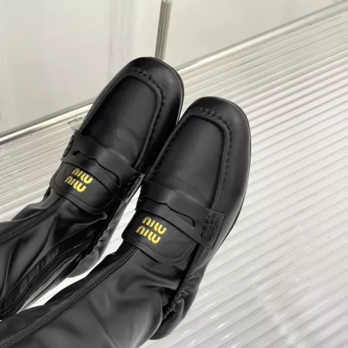 Replica MIU MIU Boots For Women #1374342 $122.00 USD for Wholesale