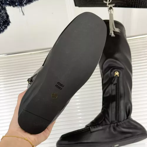 Replica MIU MIU Boots For Women #1374342 $122.00 USD for Wholesale