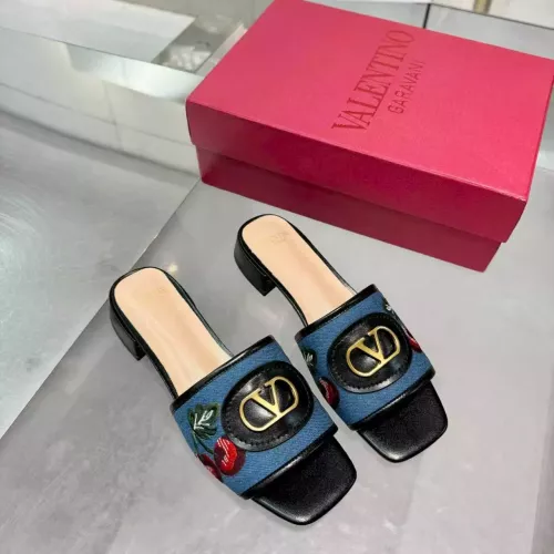 Replica Valentino Slippers For Women #1374346 $96.00 USD for Wholesale