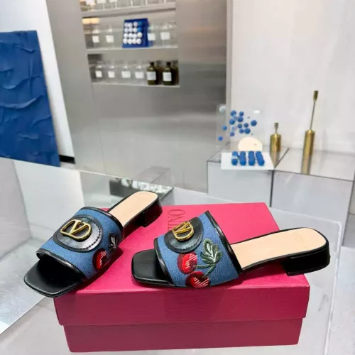 Replica Valentino Slippers For Women #1374346 $96.00 USD for Wholesale