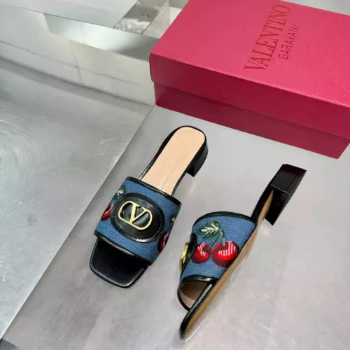 Replica Valentino Slippers For Women #1374346 $96.00 USD for Wholesale
