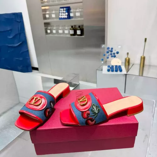 Replica Valentino Slippers For Women #1374347 $96.00 USD for Wholesale