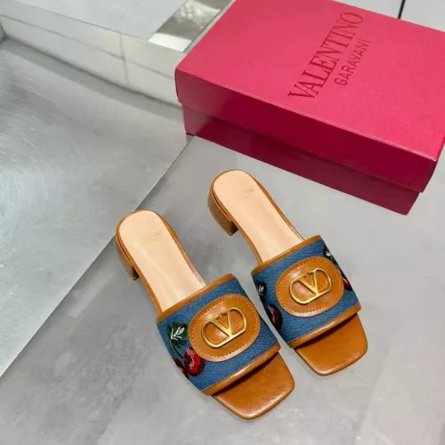 Replica Valentino Slippers For Women #1374348 $96.00 USD for Wholesale