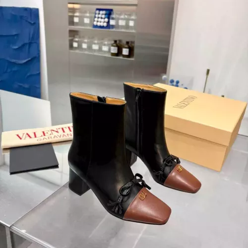 Replica Valentino Boots For Women #1374354 $132.00 USD for Wholesale