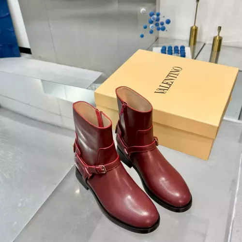 Replica Valentino Boots For Women #1374357 $135.00 USD for Wholesale