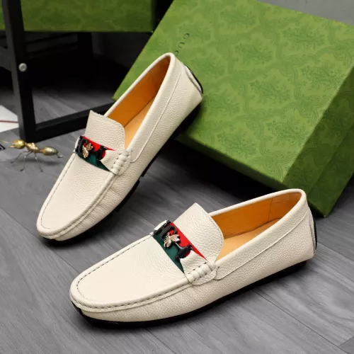 Replica Gucci Oxfords Shoes For Men #1374456 $72.00 USD for Wholesale