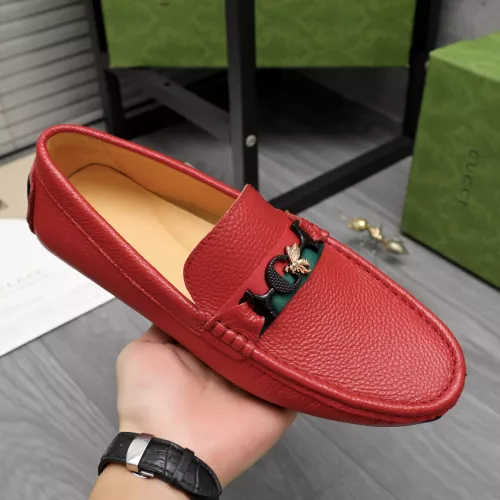 Replica Gucci Oxfords Shoes For Men #1374457 $72.00 USD for Wholesale