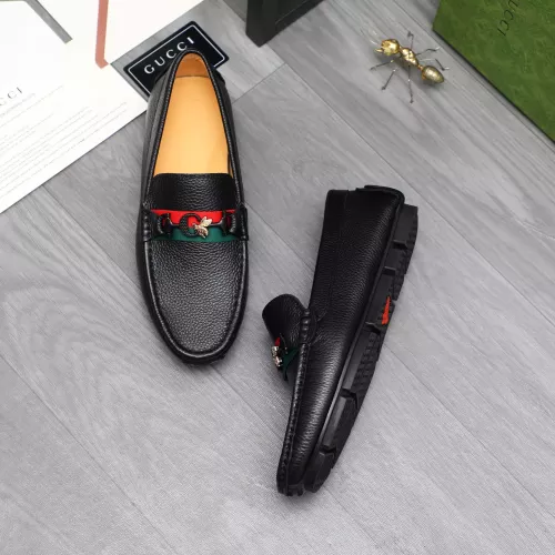 Replica Gucci Oxfords Shoes For Men #1374461 $72.00 USD for Wholesale