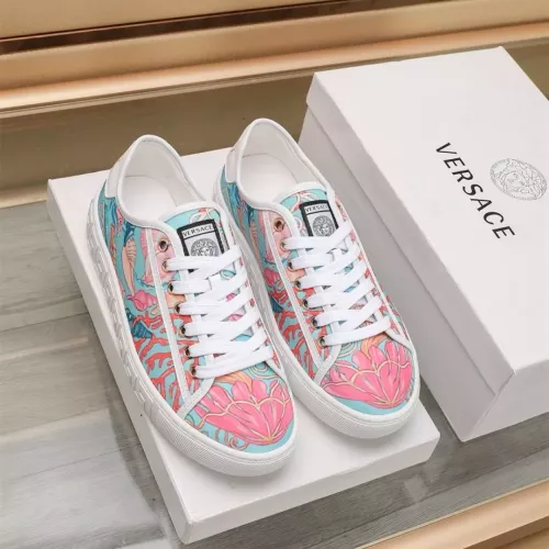 Replica Versace Casual Shoes For Men #1374472 $88.00 USD for Wholesale