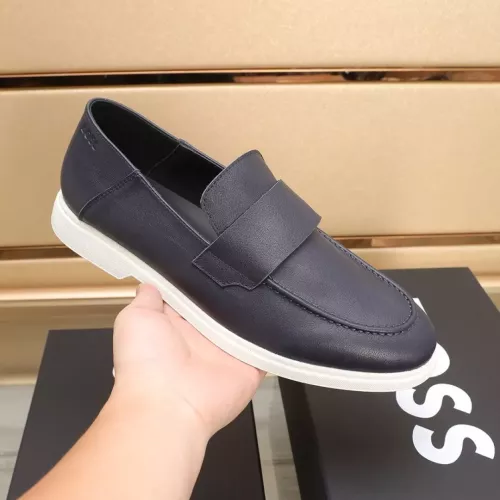 Replica Boss Leather Shoes For Men #1374477 $96.00 USD for Wholesale