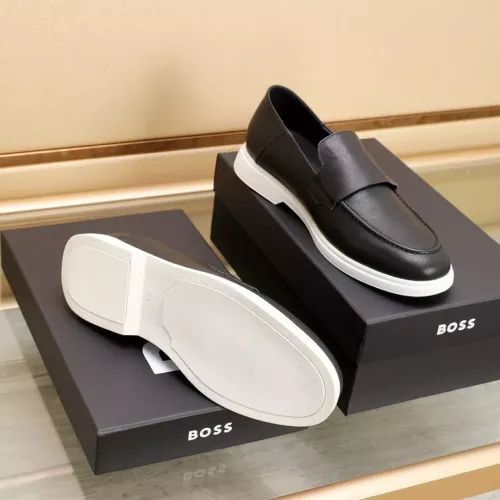 Replica Boss Leather Shoes For Men #1374478 $96.00 USD for Wholesale