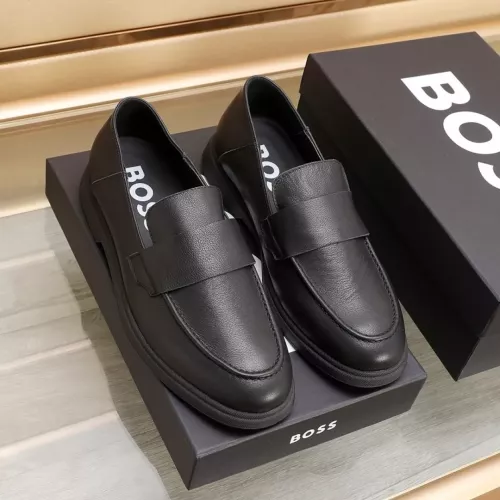 Replica Boss Leather Shoes For Men #1374479 $96.00 USD for Wholesale