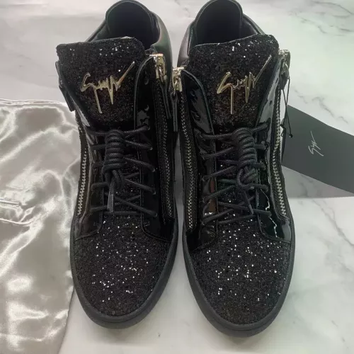 Replica Giuseppe Zanotti High Tops Shoes For Men #1374492 $98.00 USD for Wholesale