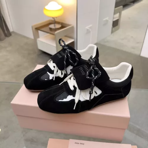 MIU MIU Casual Shoes For Women #1374522 $88.00 USD, Wholesale Replica MIU MIU Casual Shoes