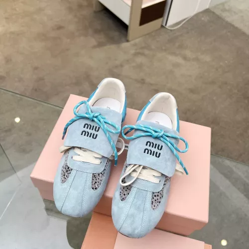 Replica MIU MIU Casual Shoes For Women #1374523 $88.00 USD for Wholesale