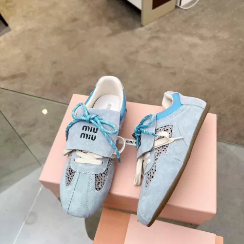 Replica MIU MIU Casual Shoes For Women #1374523 $88.00 USD for Wholesale