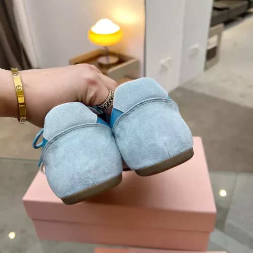Replica MIU MIU Casual Shoes For Women #1374523 $88.00 USD for Wholesale