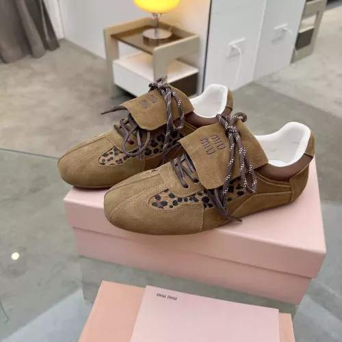 MIU MIU Casual Shoes For Women #1374524 $88.00 USD, Wholesale Replica MIU MIU Casual Shoes
