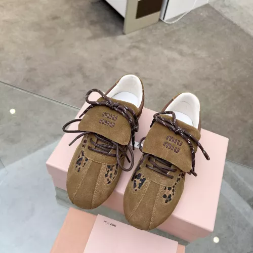 Replica MIU MIU Casual Shoes For Women #1374524 $88.00 USD for Wholesale