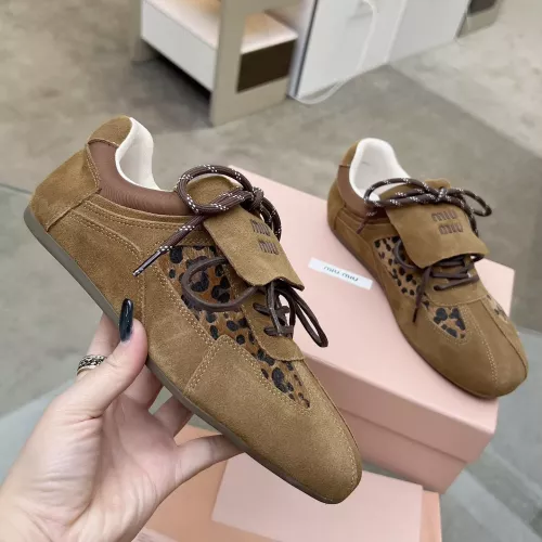 Replica MIU MIU Casual Shoes For Women #1374524 $88.00 USD for Wholesale