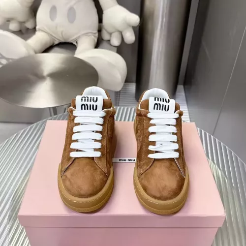 Replica MIU MIU Casual Shoes For Women #1374525 $98.00 USD for Wholesale