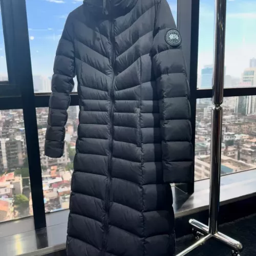 Replica Canada Goose Down Feather Coat Long Sleeved For Women #1374526 $314.05 USD for Wholesale