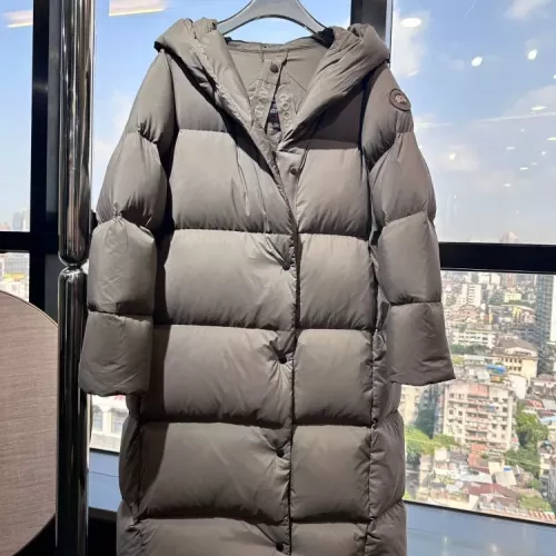 Replica Canada Goose Down Feather Coat Long Sleeved For Women #1374528 $323.97 USD for Wholesale