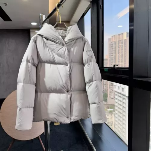 Canada Goose Down Feather Coat Long Sleeved For Women #1374531 $290.91 USD, Wholesale Replica Canada Goose Down Feather Coat