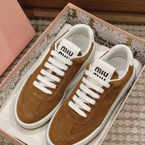 Replica MIU MIU Casual Shoes For Women #1374540 $100.00 USD for Wholesale
