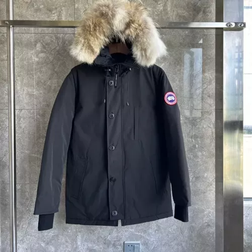 Canada Goose Down Feather Coat Long Sleeved For Men #1374543