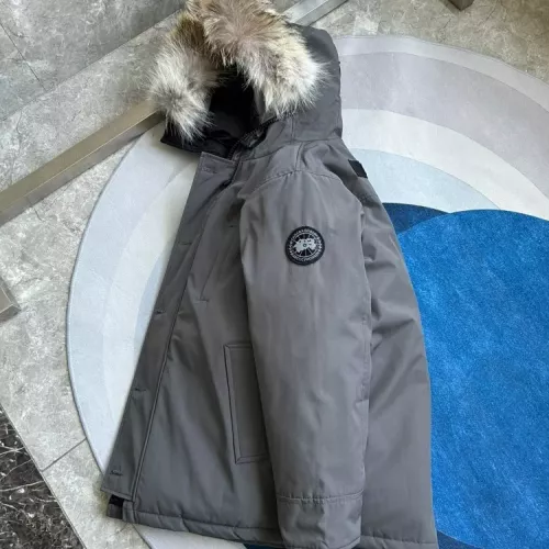 Replica Canada Goose Down Feather Coat Long Sleeved For Men #1374546 $205.00 USD for Wholesale