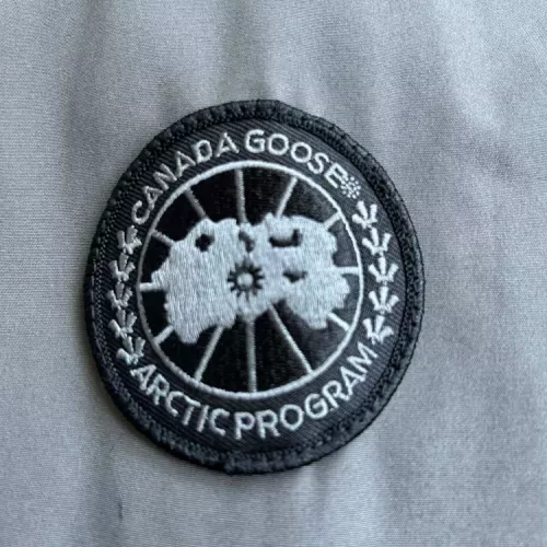 Replica Canada Goose Down Feather Coat Long Sleeved For Men #1374546 $205.00 USD for Wholesale