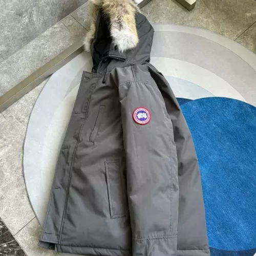 Replica Canada Goose Down Feather Coat Long Sleeved For Men #1374547 $205.00 USD for Wholesale