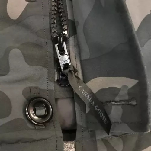 Replica Canada Goose Down Feather Coat Long Sleeved For Men #1374548 $205.00 USD for Wholesale